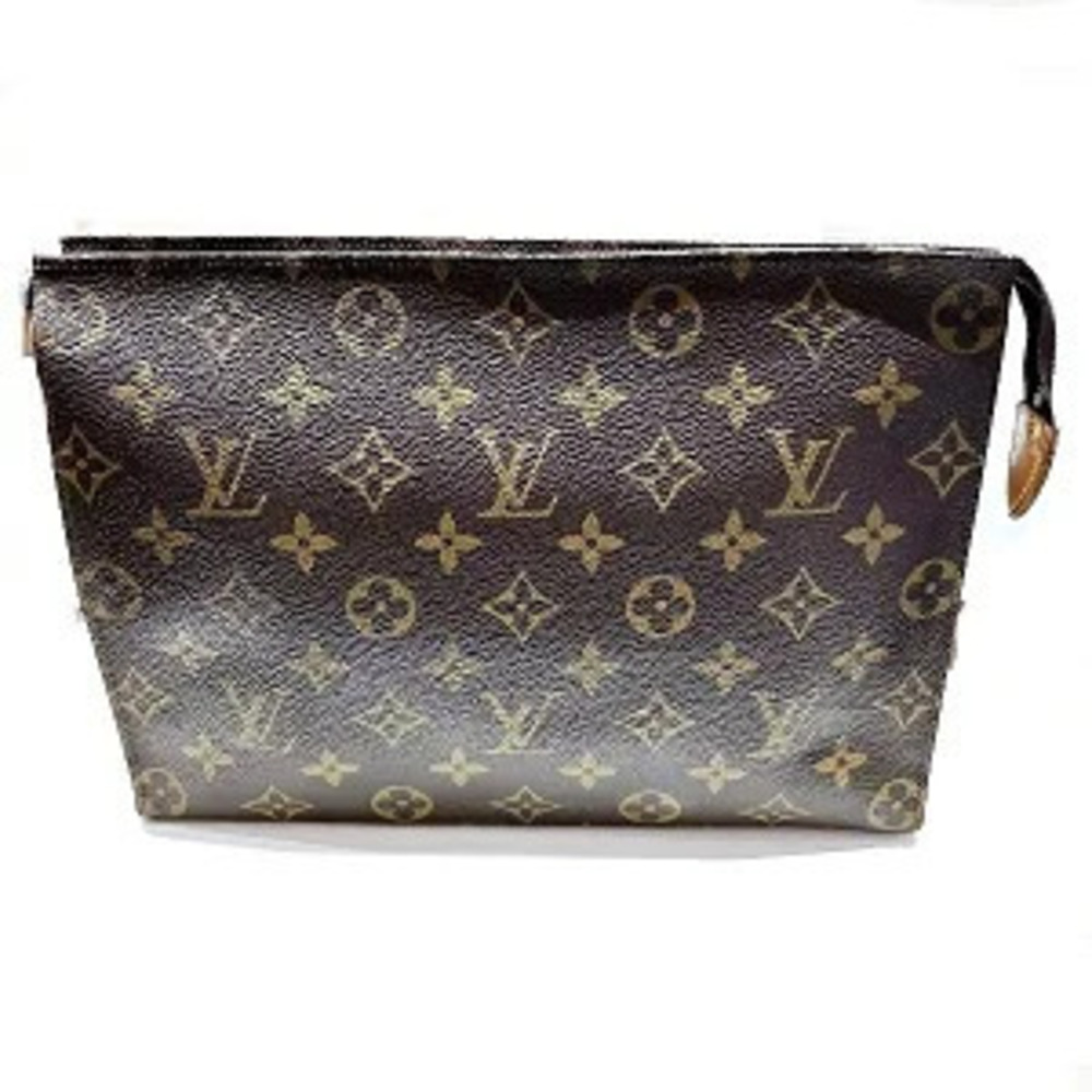 Louis Vuitton Monogram Pochette Souffl Bag Clutch Shoulder
